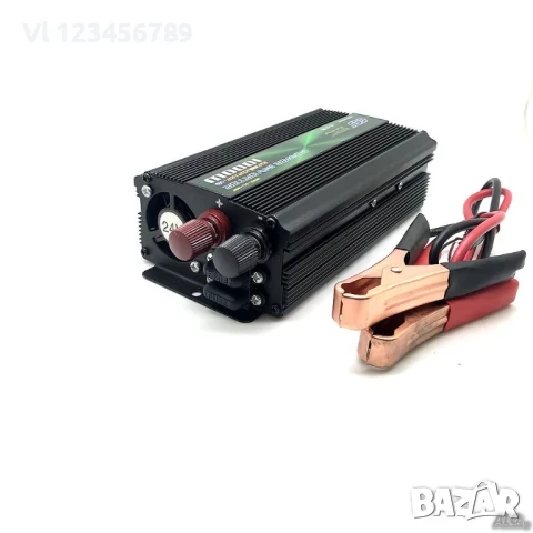 CEJ 1000P Инвертор на напрежение 24V-220V, 1000W, снимка 3 - Аксесоари и консумативи - 50798984