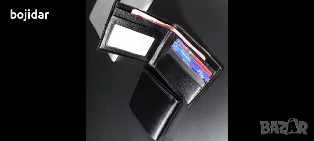 Мъжки портфейл от естествена кожа, снимка 5 - Портфейли, портмонета - 50176579