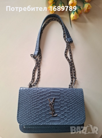 Нова дамска чанта за рамо YSL, снимка 3 - Чанти - 51617562