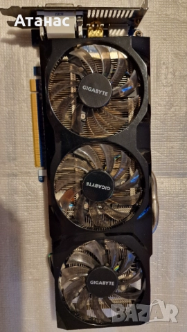 2бр. видеокарти ZOTAC GTX 560 Ti AMP! 1GB + Gigabyte GTX 570 OC 1280MB 320bit , снимка 7 - Видеокарти - 51691061