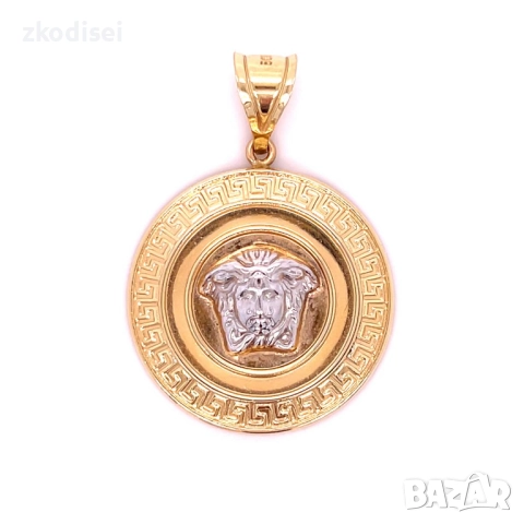 Златен медальон 3,91гр. 14кр. проба:585 модел:33758-3