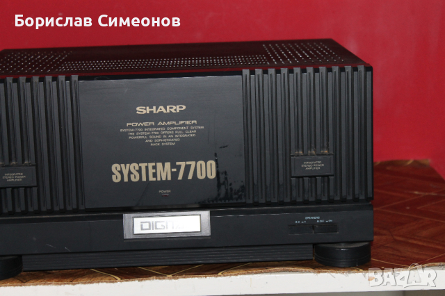 Sharp System-7700, снимка 3 - Ресийвъри, усилватели, смесителни пултове - 45059105