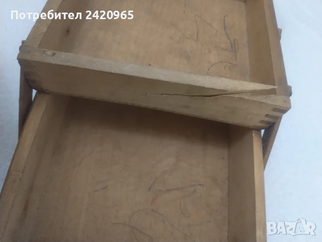 Старинна кутия за съхранение , снимка 4 - Антикварни и старинни предмети - 51111009