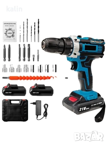 машина за пробиване и завинтване от 23 части , снимка 2 - Други машини и части - 50448648