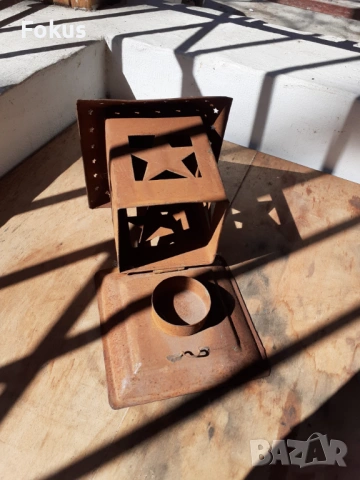 Фенер за свещ кандило лампа, снимка 4 - Антикварни и старинни предмети - 53771799