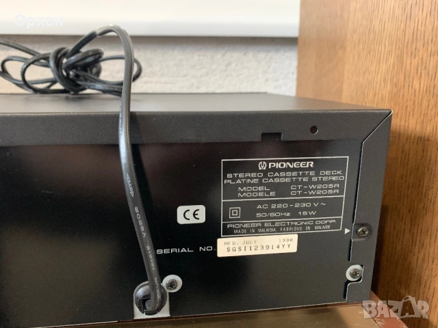 Pioneer CT-W205R, снимка 6 - Декове - 53442635