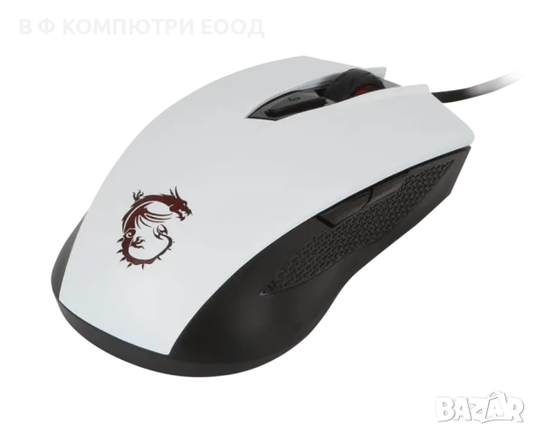 MSI GAMING MOUSE CLUTCH GM40 геймърска мишка бяла, снимка 3 - Клавиатури и мишки - 49199911