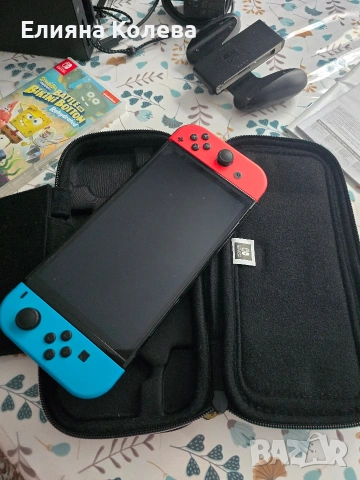 Nintendo Switch OLED, снимка 2 - Nintendo конзоли - 53224264