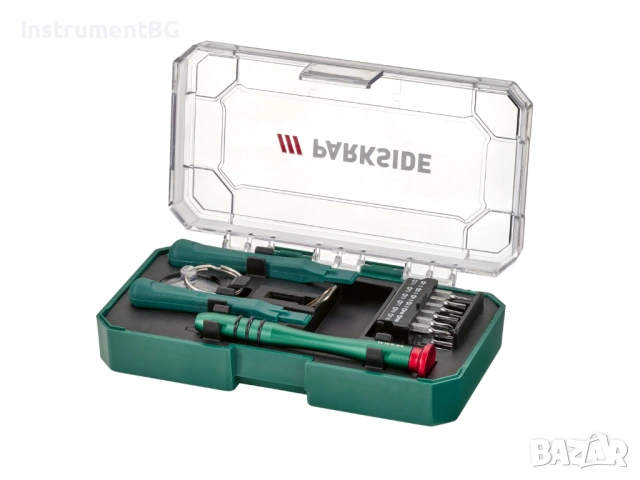 Комплект инструменти с тресчотка/прецизна дръжка PARKSIDE®/комплект за ремонт на смартфони