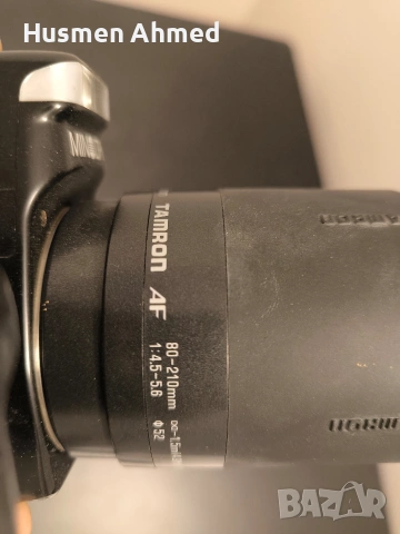 Обектив Tamron AF 80-210, снимка 5 - Обективи и филтри - 53839589