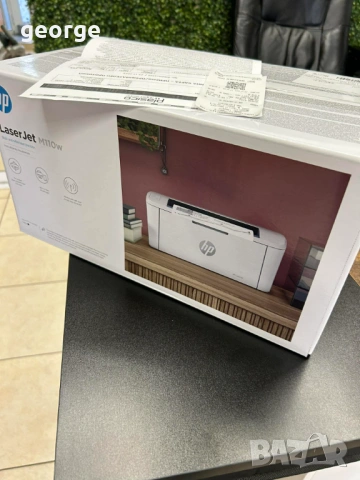 Лазерен принтер HP LaserJet M110w - нов с гаранция, снимка 5 - Принтери, копири, скенери - 54107099