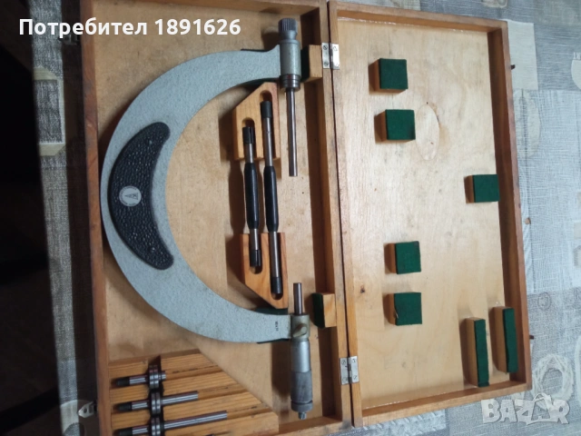 Микро метър, снимка 2 - Стругове - 53851231