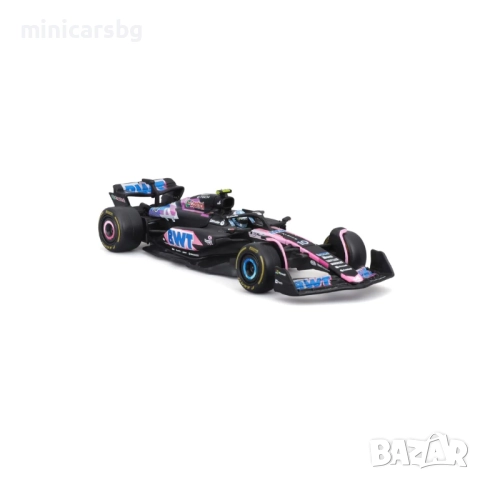 Метални коли Bburago F1 Alpine A524 №10 – Pierre Gasly, снимка 3 - Колекции - 52904820