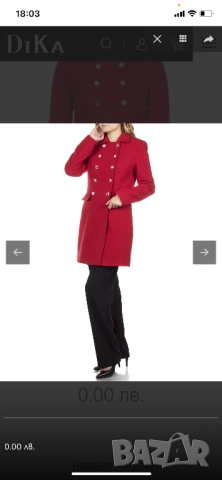 Палто Dika, снимка 2 - Палта, манта - 52797680