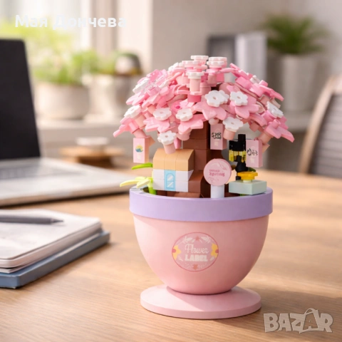 Мини-Конструктор “Розово дръвче”