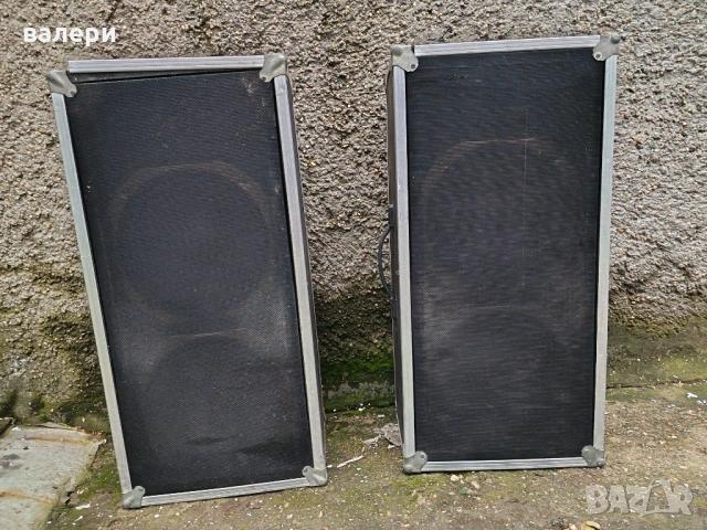 Големи тежки тонколони 15 и 12 инчов говорител на колона внос от Германия, снимка 2 - Тонколони - 53684684