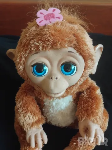 Fur Real Friends GIGGLY MONKEY Интерактивна маймунка , снимка 5 - Образователни игри - 49242658