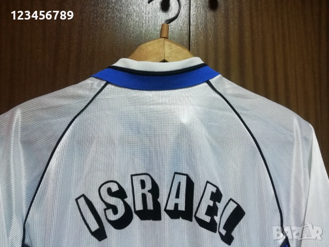 Israel Away 1998 1999 Puma Shirt Jersey Vintage Израел оригинална тениска фланелка футболна екип , снимка 3 - Тениски - 52458501