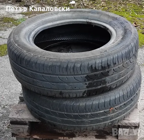 Гуми 195 65 15 Континентал Continental 4 броя. Нов внос. Не са нови., снимка 10 - Гуми и джанти - 49758052