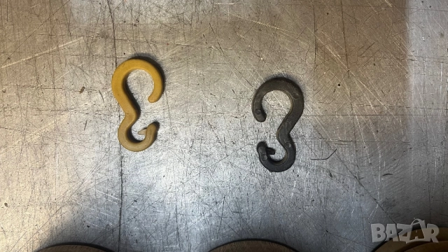 Халки с кукички от дървен корниз., снимка 4 - Други - 52424489