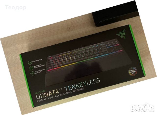 Геймърска Клавиатура Razer Ornata V3 Tenkeyless *ГАРАНЦИЯ*, снимка 2 - Клавиатури и мишки - 45352695