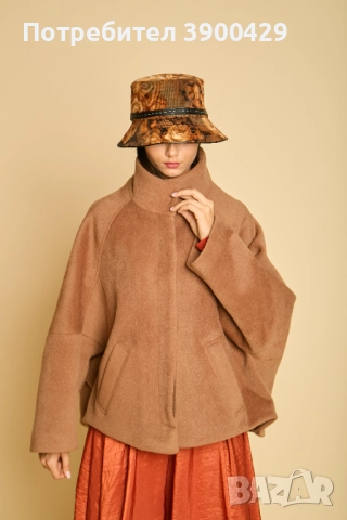 Дамско Късо Палто Polina, снимка 2 - Палта, манта - 52184012