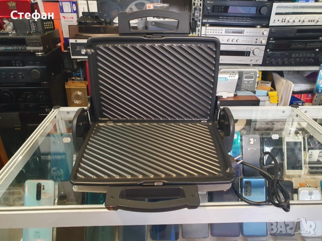 НОВА! Електрическа скара, Severin, 1800W, Термоустойчив капак, Контрол на температурата, Незалепващи, снимка 2 - Скари - 51983295