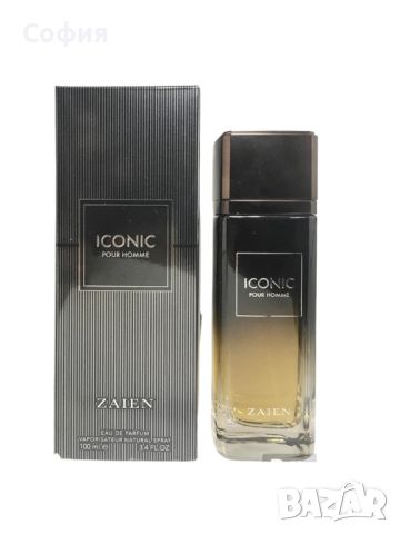 Мъжки парфюм ICONIC Pour Homme ZAIEN 100 ml, снимка 1 - Мъжки парфюми - 46591685