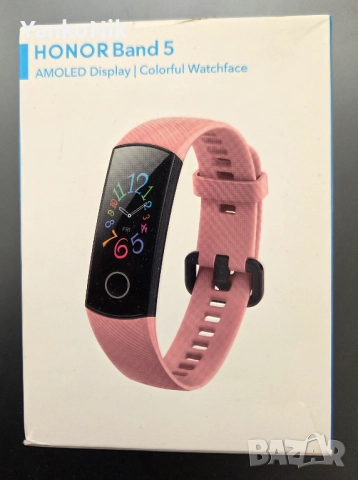 Продавам Honor Band 5, Coral pink в отлично състояние
