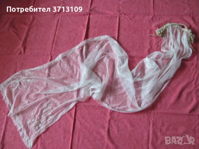 19век воал и венче за булка