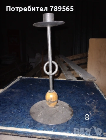 Ковани свещници, снимка 6 - Декорация за дома - 53830691