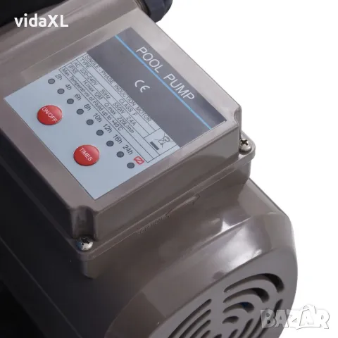 vidaXL Пясъчна филтърна помпа с таймер, 530 W, 10980 л/ч（SKU:92247, снимка 1 - Други стоки за дома - 47441686