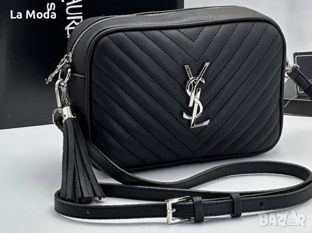 Дамска чанта YSL черна реплика, снимка 1 - Чанти - 45511772