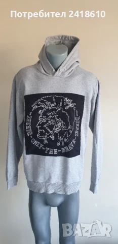 Diesel   Hoodie Cotton Mens Size / L  ОРИГИНАЛ! Мъжки Суичър, снимка 7 - Суичъри - 50800102