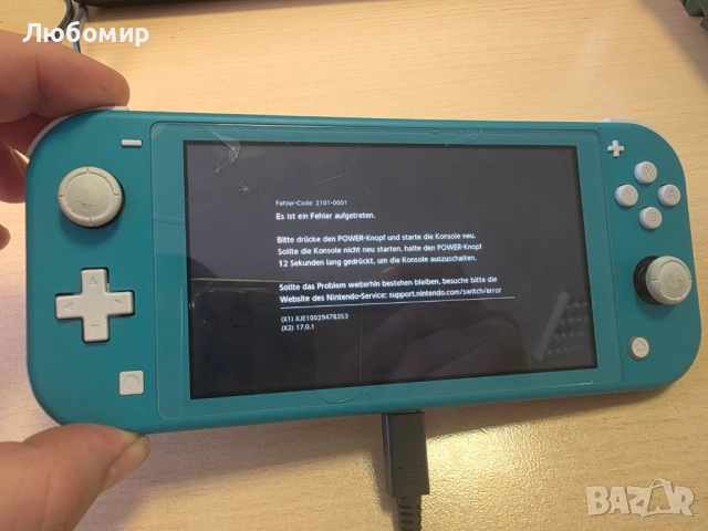 Конзола Nintendo Switch Lite за части , снимка 6 - Nintendo конзоли - 52830093