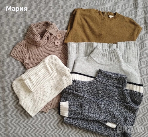 НМ, Zara блузки плетиво размер С, снимка 8 - Блузи с дълъг ръкав и пуловери - 52719830