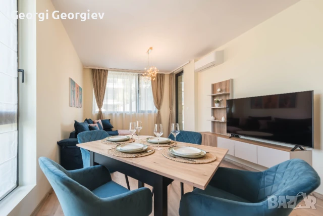 Дизайнерски Апартамент на 300метра от плажа Azur Panorama, снимка 6 - Квартири, нощувки - 50567851