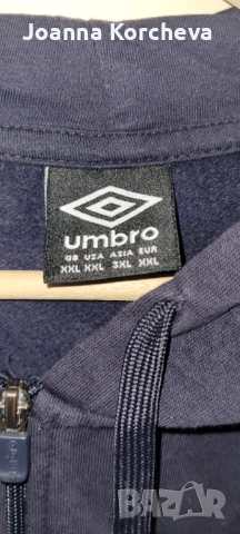 Суичет Umbro XL, снимка 4 - Спортни дрехи, екипи - 53767448