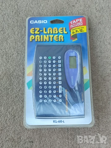 НОВ Етикетен принтер CASIO KL-60, снимка 9 - Друга електроника - 51269290