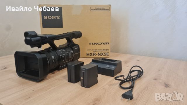 Професионална видеокамера SONY HXR-NX5E , снимка 13 - Камери - 46502104