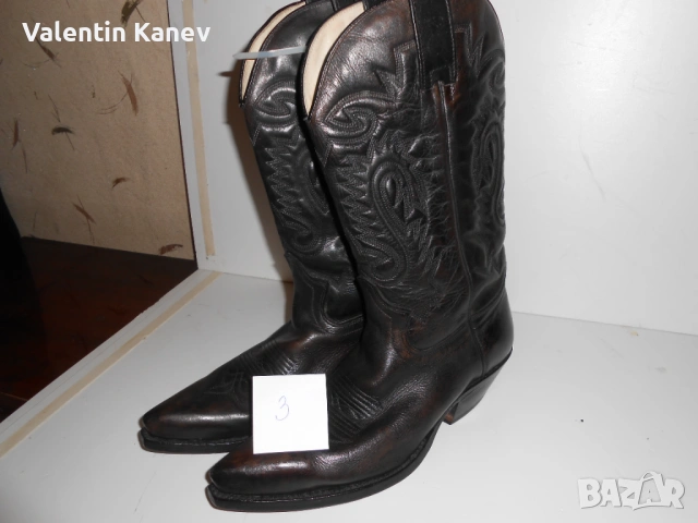 рокерски ботуши екстра-шпиц"SANDRA"-Spain", снимка 2 - Мъжки ботуши - 53378385