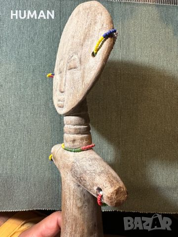 Статуетка Ашанти, снимка 4 - Антикварни и старинни предмети - 46320610