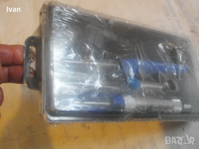 НОВА ЕЛЕКТРИЧЕСКА ГРАВЬОРКА ПОЯЛНИК ПЪЛЕН КОМПЛЕКТ С ПОМПА ЗА ИЗТЕГЛЯНЕ НА КАЛАЙ CONRAD, снимка 11 - Поялници и запояване - 49775366