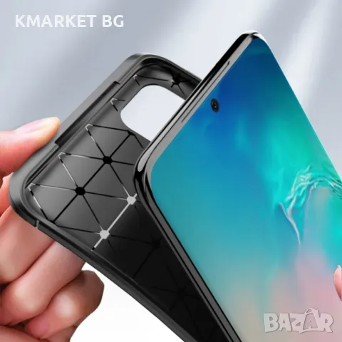 OPPO Reno 4 Pro Удароустойчив Carbon Fiber Калъф и Протектор, снимка 6 - Калъфи, кейсове - 47842079