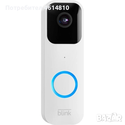 Blink Video Doorbell, интелигентен видеодомофон, снимка 2 - Други стоки за дома - 52021461