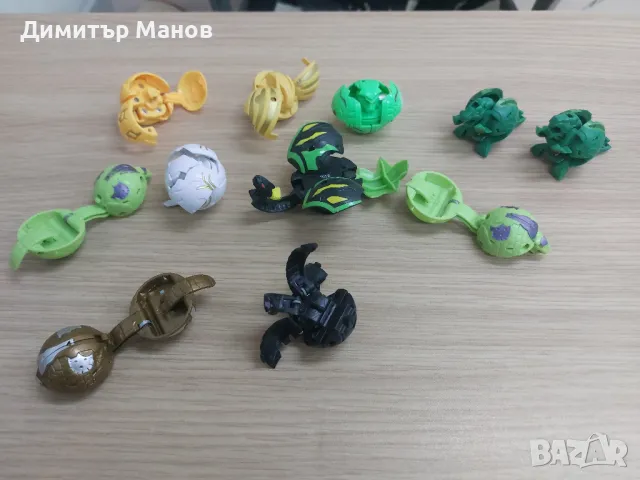 Комплект Бакуган топчета Bakugan + карти и ядра към всяко, снимка 1 - Фигурки - 47174815