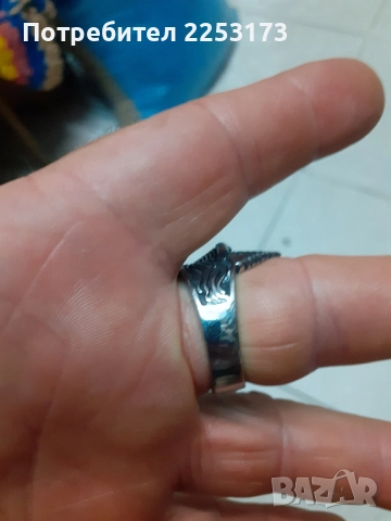 Рокерски пръстен, снимка 2 - Пръстени - 51596763