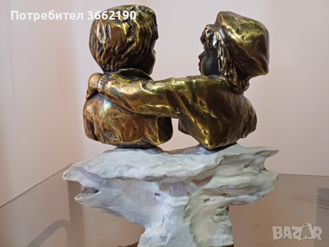 Бронзов бюст, снимка 4 - Статуетки - 52514513