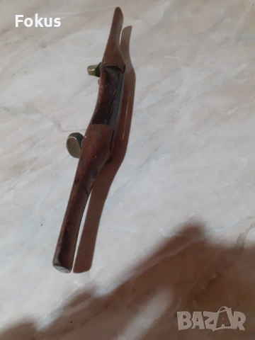 Старо антикварно ренде нож Thomas Adams - уникат, бронз, снимка 5 - Антикварни и старинни предмети - 53878756