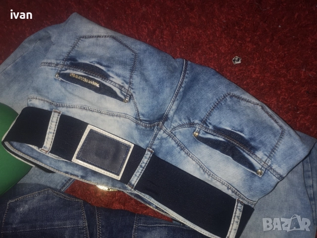 оригинални дамски дънки trussardi replus дамска пола, снимка 8 - Дънки - 51774805